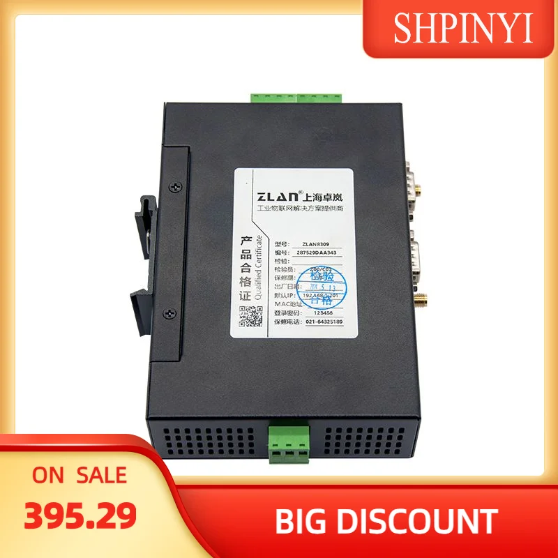 Шлюз IoT от производителя с интерфейсом Modbus/Support RS232/485 до RJ45/WIFI/4G ZLAN8309