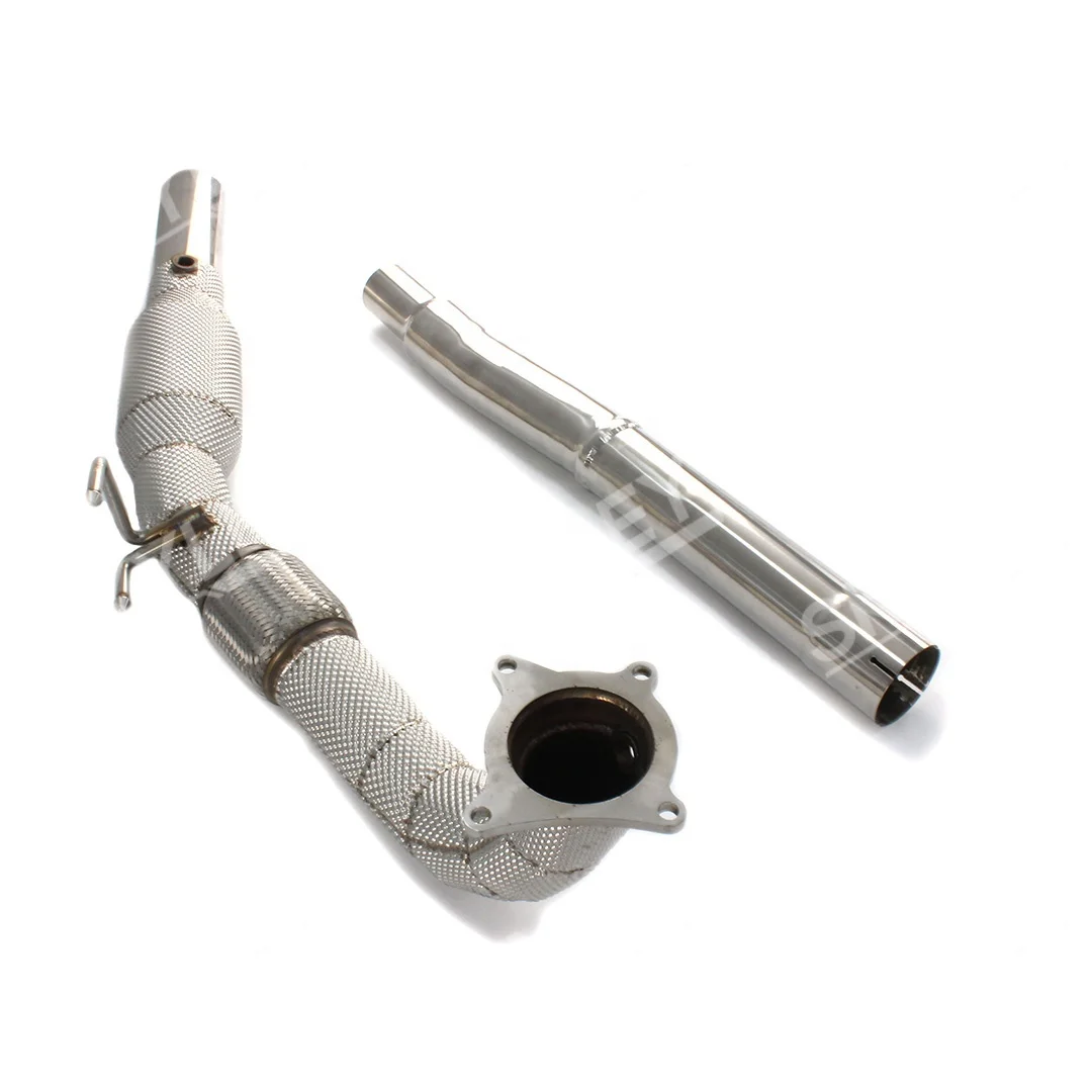 SKYLEY Downpipe For Golf Mk5 Mk6  GTi 2.0 TFSi A3 downpipe Racing decat exhaust Downpipe