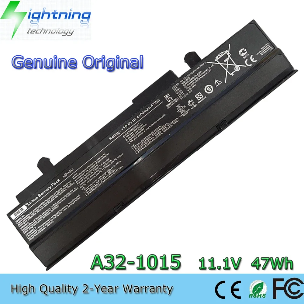New Genuine Original A32-1015 11.1V 4400mAh Laptop Battery for Asus Eee PC 1016 1015 1015PEM 1215 1215N etc