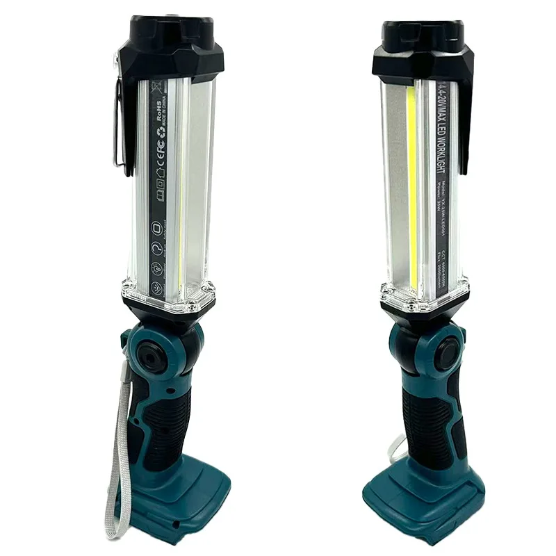 Compatible for BL1815 18V Li-ion Battery Portable Camping Light Outdoor LED Light for Automotive Repairs and Workplace Lighting