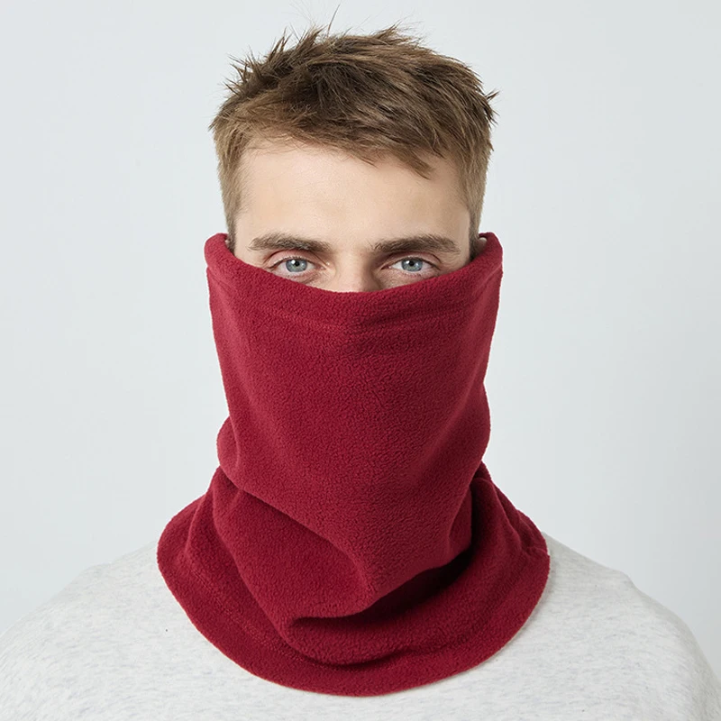 وشاح حراري خارجي مقاوم للرياح لركوب الدراجات، قناع وجه برباط بغطاء للرأس لخريف وشتاء #5