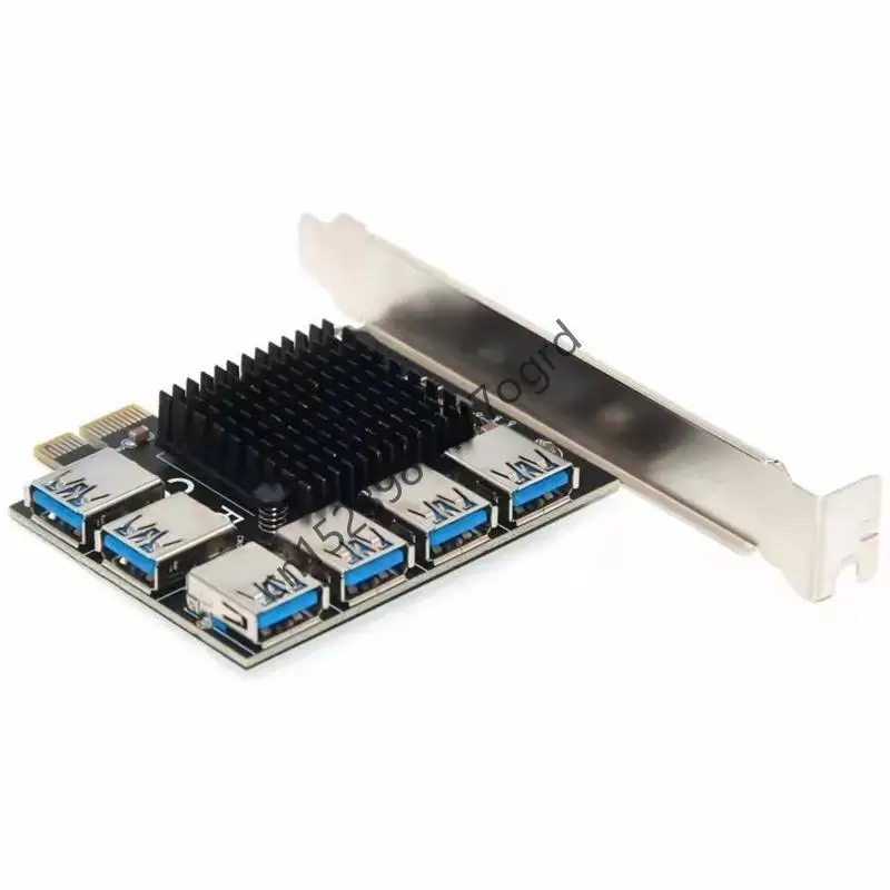 

От 1 до 6 PCIe to PCIe Adapter PCI-EXPRESS 1X до 16x Gold USB Mining Card 634A