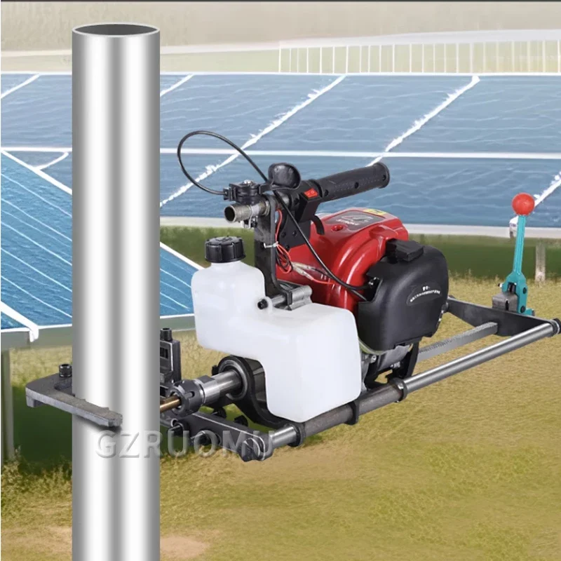 Engine Drilling Machine High Power Four-stroke Excavation Ground Hole Pile Driver Drilling Machine 37.7CC 0.9KW