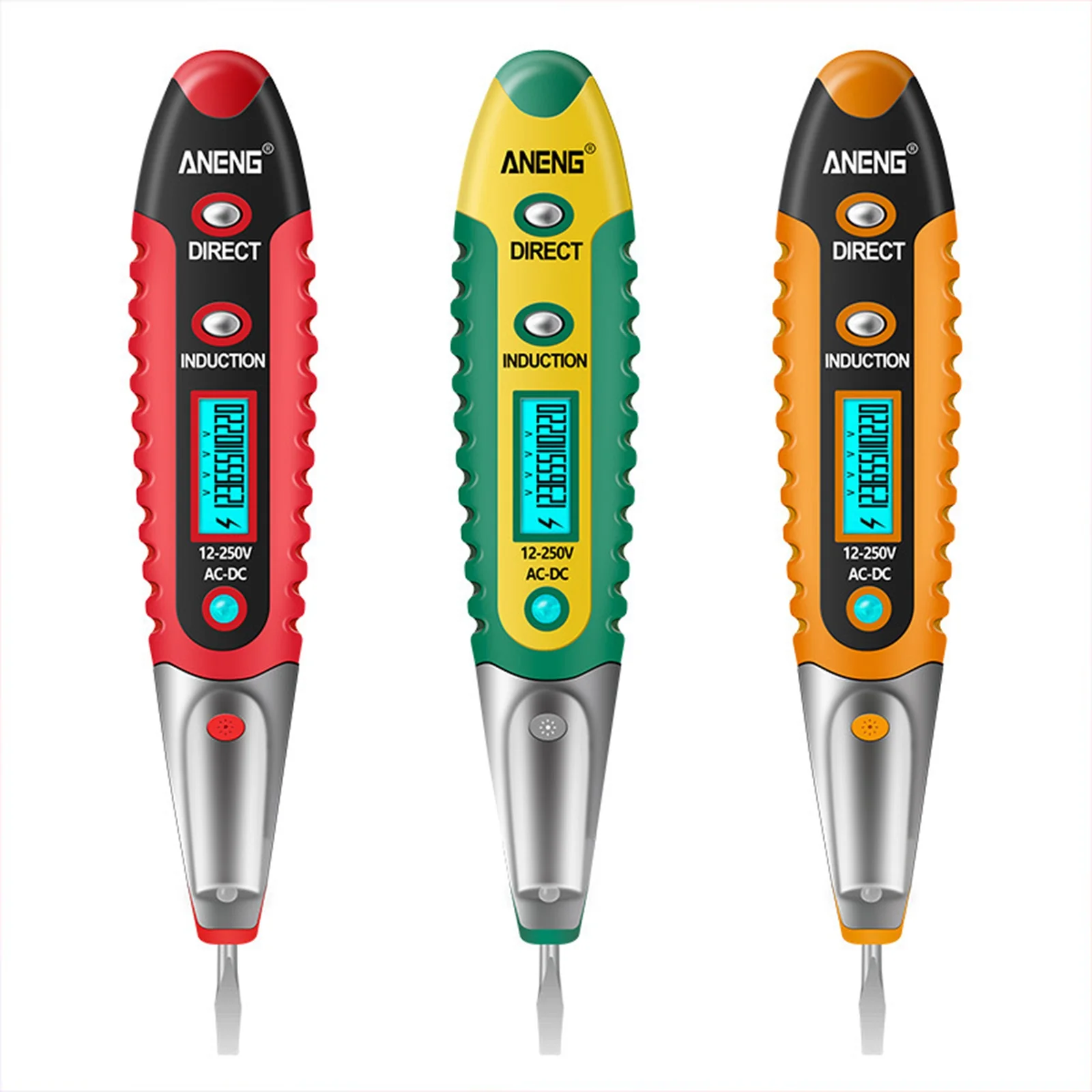 ANENG AC/DC LCD senza contatto Test elettrico penna tensione rilevatore digitale Tester misuratori di tensione strumenti elettrici
