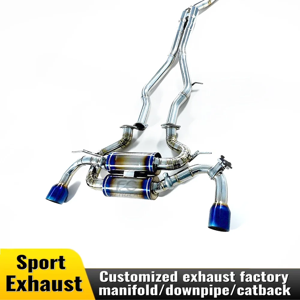 

Для BMW Z4 G29 2.0T 3.0T гоночный автомобиль производительность выхлопная труба кошачья задняя часть титановый клапан выхлоп идеально установленный глушитель звук спортивного автомобиля