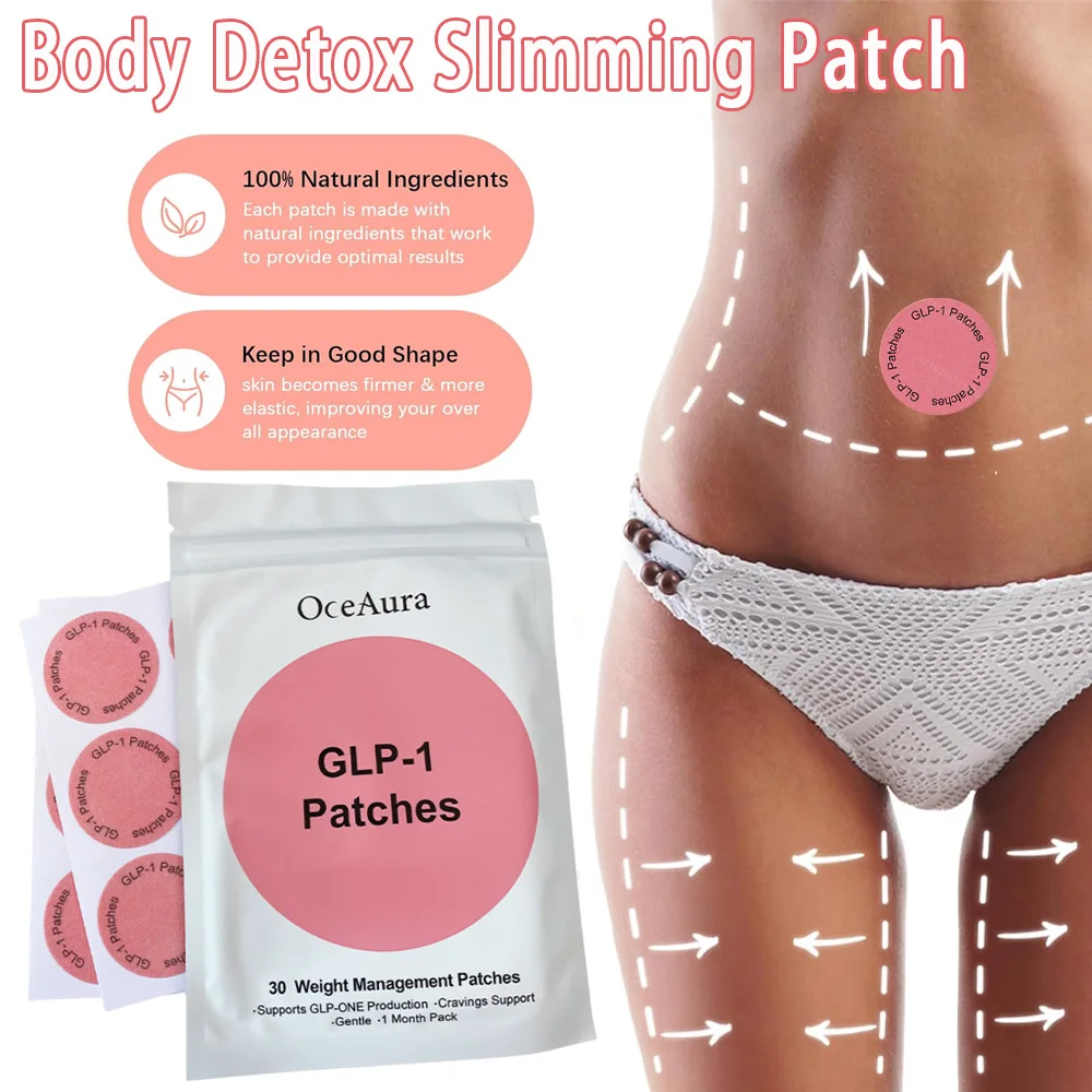 

30/60/90Pcs Slimming Patch Fat Burner Natural Herbs Navel Sticker Body Detox Shaping Patches Lose Weight Firm Skin Shaping