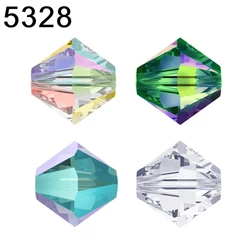 5328 XILION Bicone Loose Beads Rhinestone Crystals from Austria for Jewelry Making Nail Art Bags Cloth Decoration Accessories