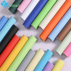 Papel tapiz autoadhesivo de vinilo mate sólido, pegatinas de pared impermeables DIY, películas de decoración del hogar, póster para puerta de cocina y sala de estar