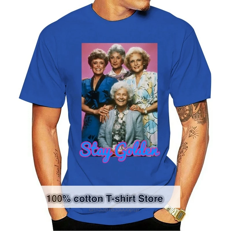 Golden Girls T shirt S-3XL Original TV Classic funny retro 80 hot neon pink