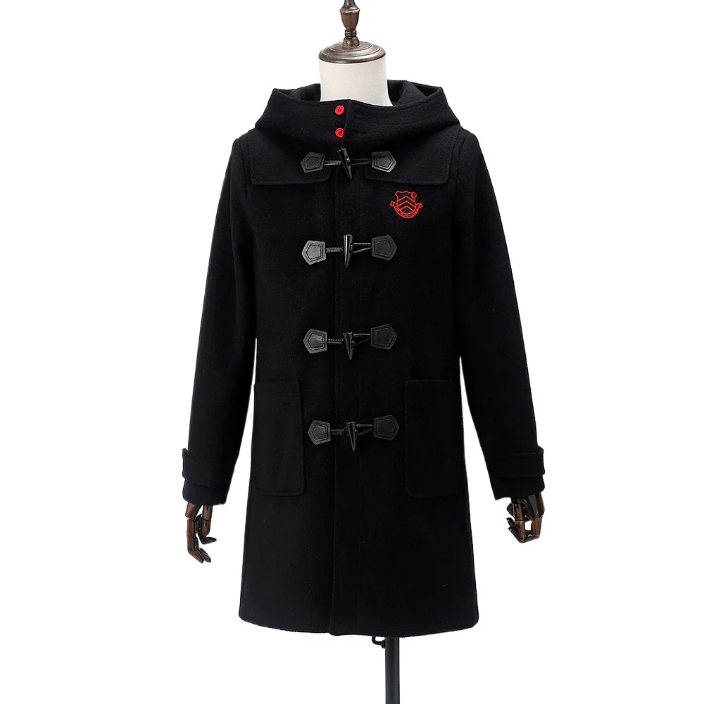 Persona 5 Ren Amamiya Ren Cosplay Costume Coat Warmer Jackets Trench Clothing Halloween Christmas Party Daily Anime Style Outfit