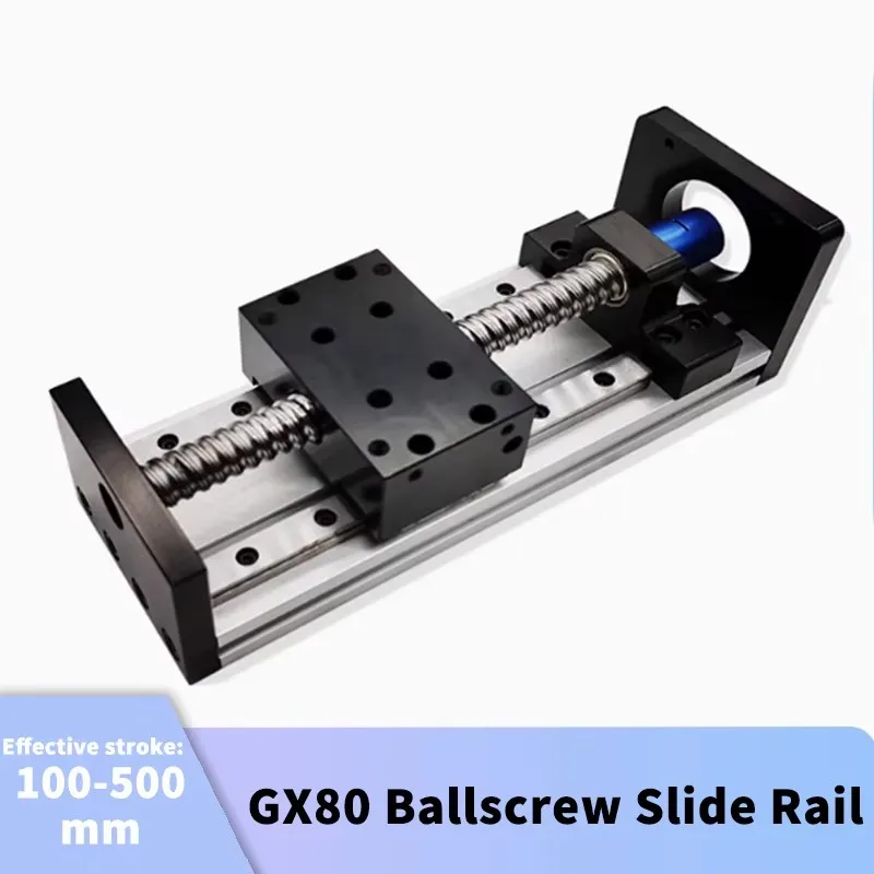 Linear Rail Motor Kit CNC Ball Screw Sliding Table SFU1204 Nema23 Motor Slide Table Linear Guide Stage XYZ Axis Motion Module