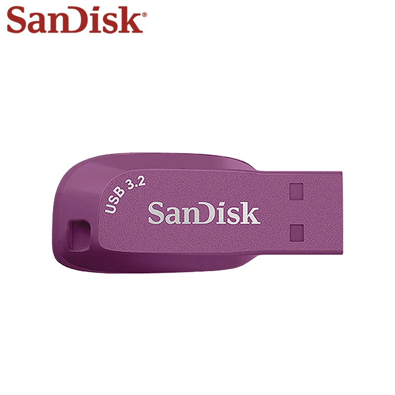 SanDisk Pen Drive USB 3.2 Gen1 Ultra Shift, Flash Drive memori USB 128 Gen1 64GB 256GB 32GB 512GB untuk PC