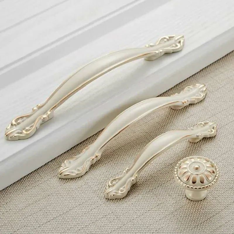 64/96/128/192MM Drawer Handles Pull Handles Furniture Modern Door Knob for Cabinet Knob  Drawer Wholesale Furniture Hardware