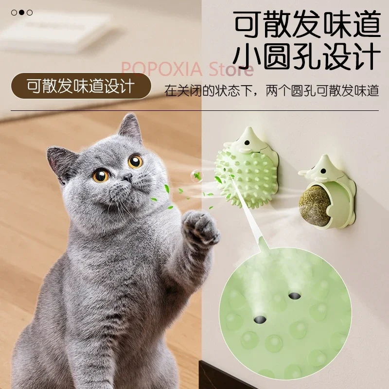 

Catnip ball cat toy self-hi molar teaser artifact lollipop lick music teaser stick bite-resistant