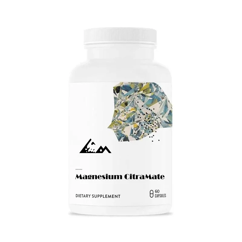 Magnesium Citrate - Magnesium Citrate and Malic Acid Supplements, Supporting Skeletal Muscles, Bone Density, Etc*