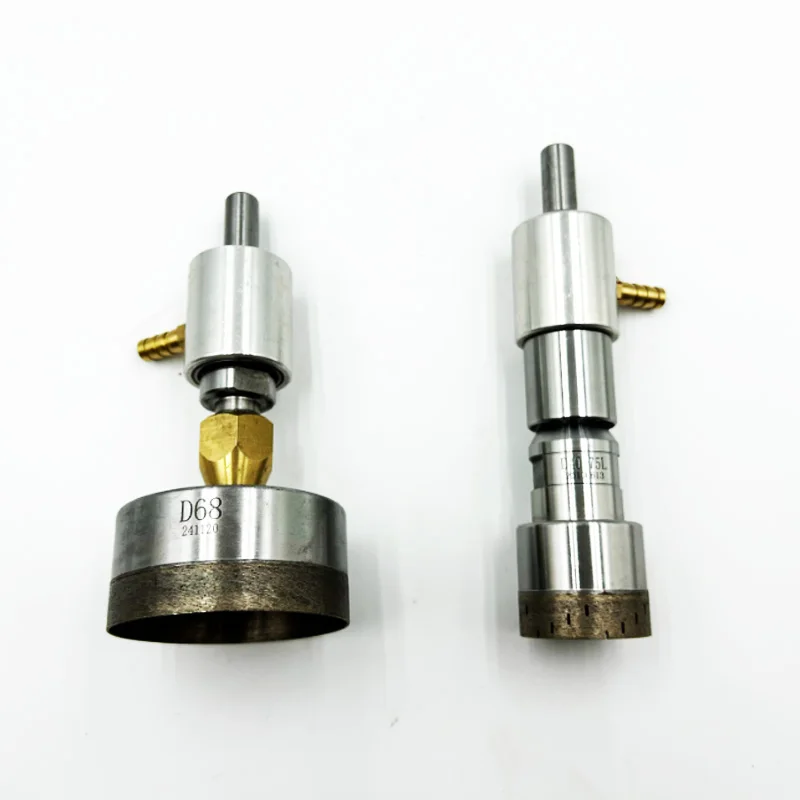 Glass drilling machine with water supply Use for connecting drill bit with water pipe Adapter for straight shank Morse drill