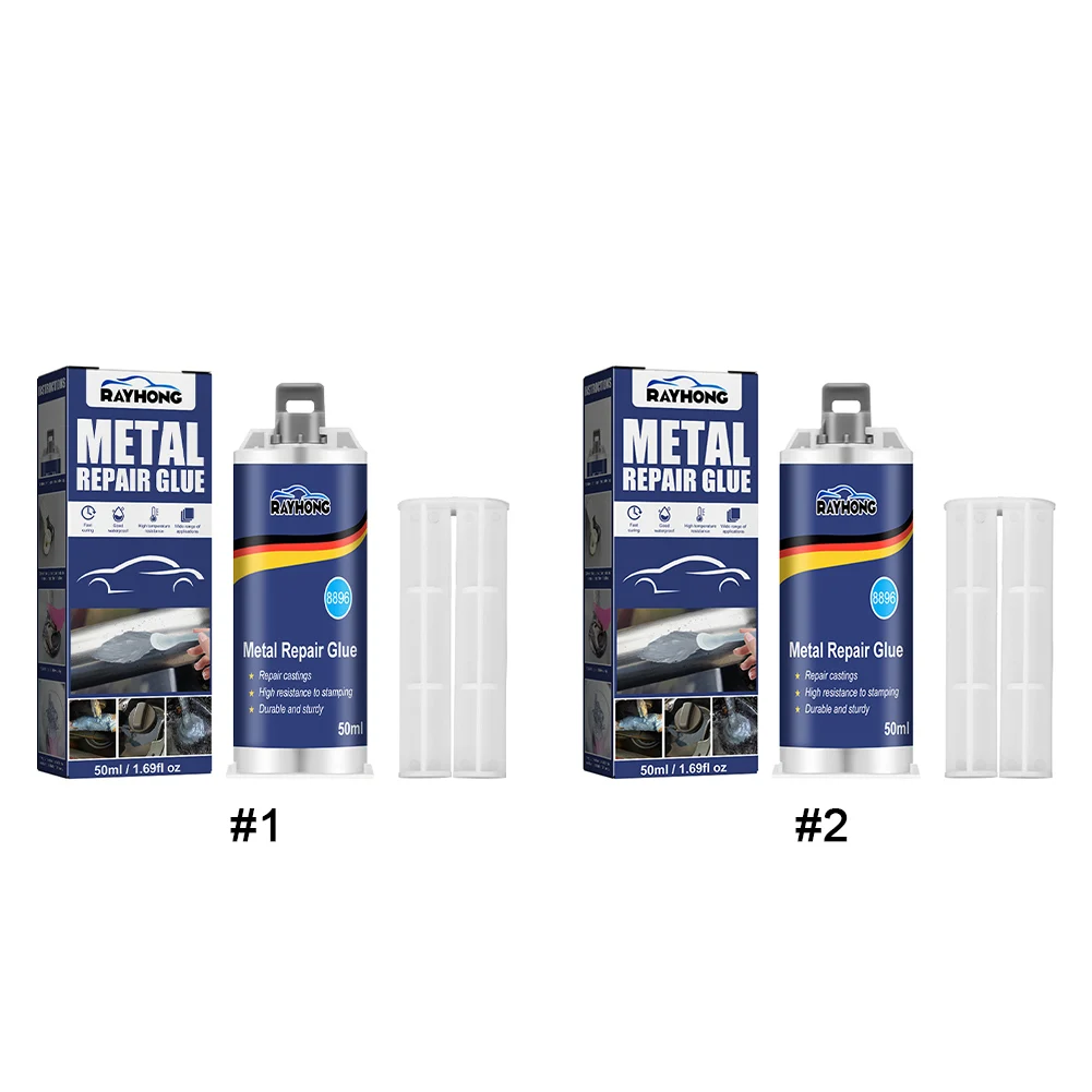 50/100ml Casting Adhesive Weld Seam Metal Repair Agent Metal Bonding Adhesive for Sand Hole/Air Hole/Crack Repair