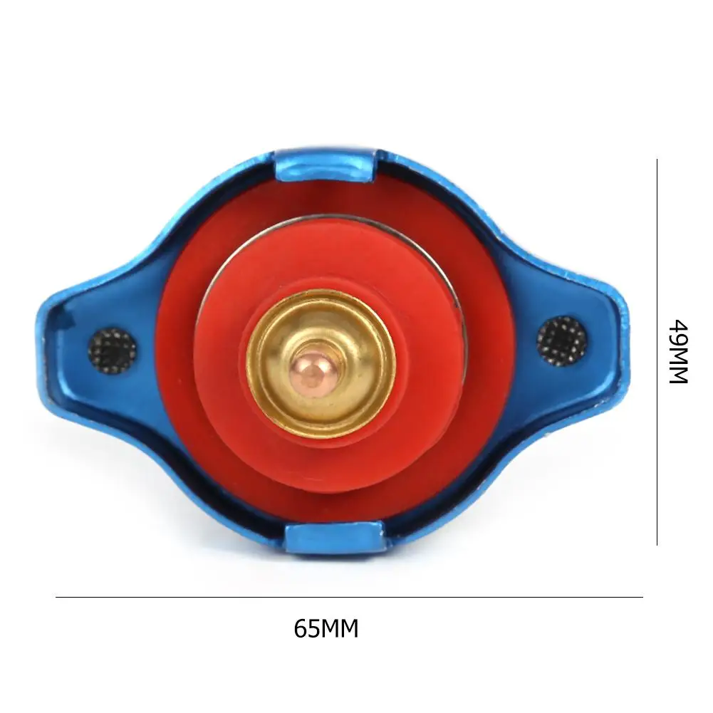 Tapa de radiador térmico D1 Spec para motocicleta y coche, cubierta de tanque, indicador de temperatura del agua con utilidad segura, 0,9 Bar/1,1