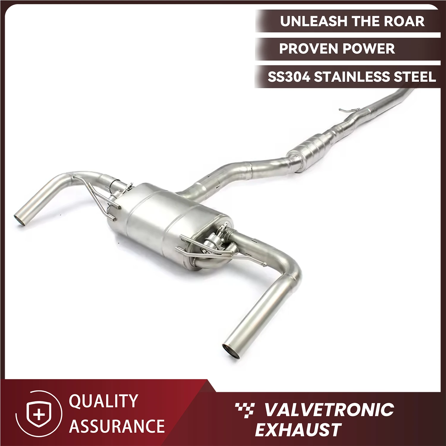 

ECCF SUS304 Stainless Steel Catback Performance Exhaust for Mercedes A45 AMG 2.0T 2018-2020