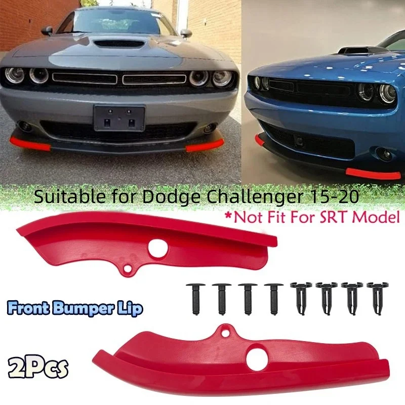 

Suitable for 15-20 Dodge Challenger Bumpers Car Tuning Diffuser Sport Accessories Stickers Exterior Parts Automobiles