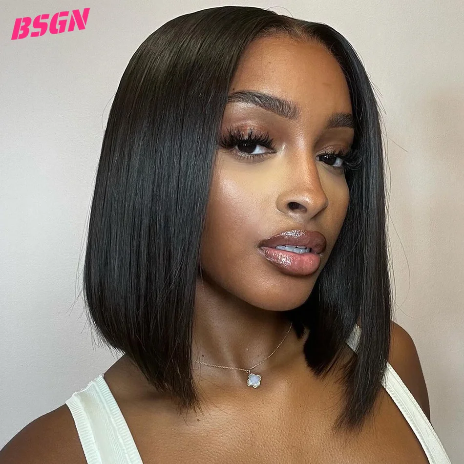 

Bob Wig Human Hair Bone Straight Human Hair Wigs 13X4 Lace Frontal Human Hair Wig Hd Lace Wig Human Hair Glueless Humain Wigs