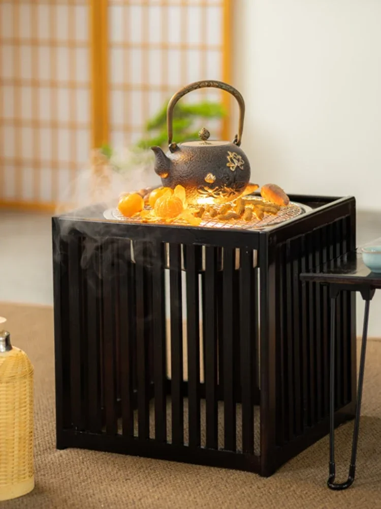Stove Cooking Tea Table Roast Tea Table Outdoor Chinese Balcony Outdoor Courtyard