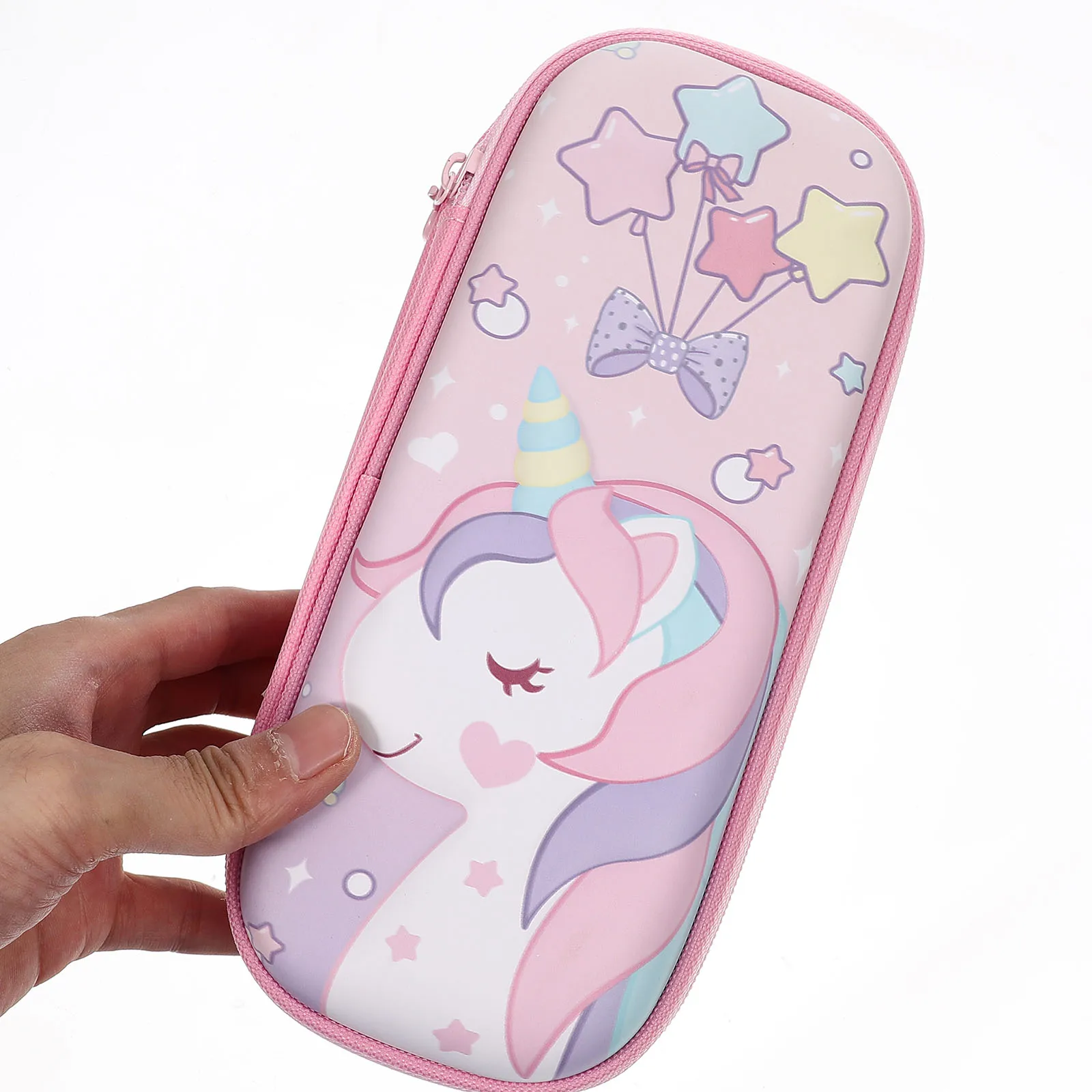 

Unicorn Stationery Box Pencil Case Cartoon Large Capacity Bag Students School Supplies Adorable Container Multi-function