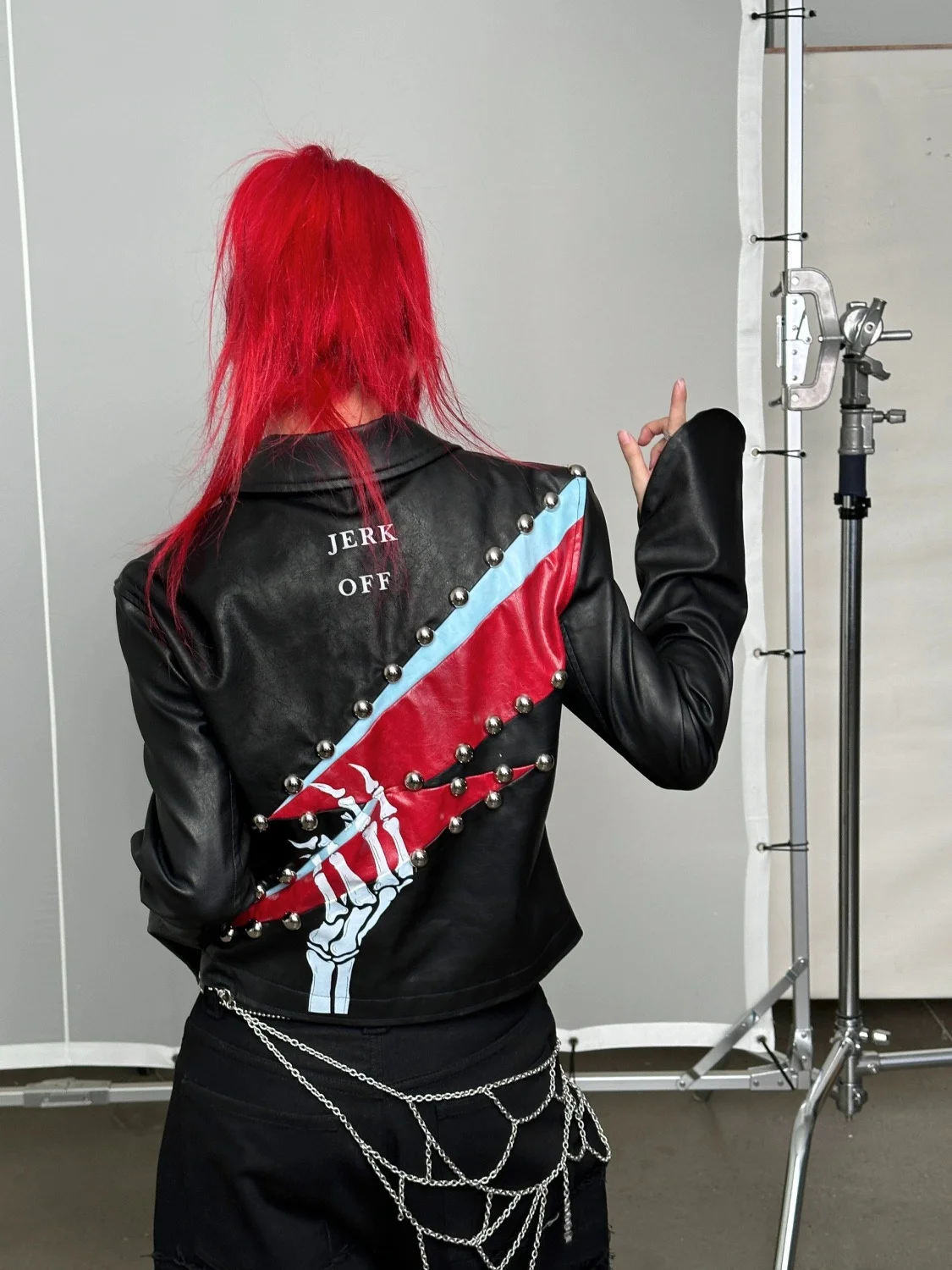 

Biker Jackets Womens Jacket Unique Spring Chic Fur Collar Plush Thickened Softshell Relaxed Cozy Home Simple Middle-Aged Fashion