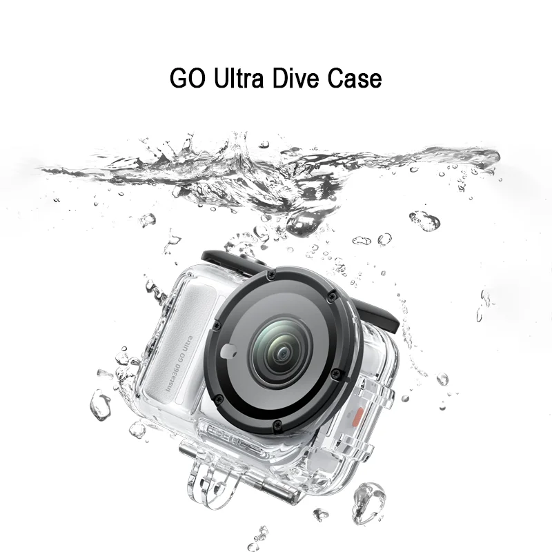 

Чехол для дайвинга Insta360 GO Ultra, водонепроницаемый, устойчивый к давлению, для глубокого дайвинга для Insta360 GO Ultra, оригинальные аксессуары