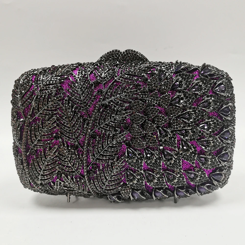 Bolso de Noche de Metal Dorado - Women Bags Gold reseña y precio
