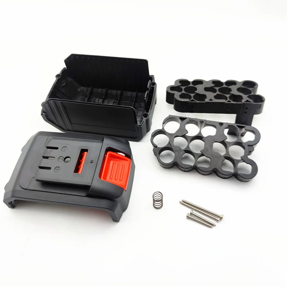 15pc 18650 Plastic Case 18v Lithium Battery Storage Box 3X5 Holder  for Drill Cordless Rechargable Washing Pump