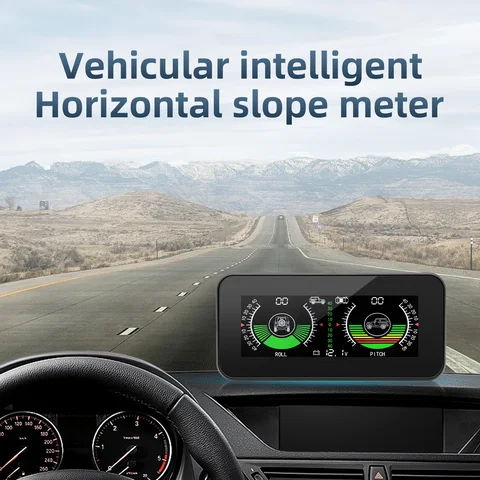 Универсальный Автомобильный HUD M60/M50 GPS Цифровой Спидометр Для Бездорожья 4x4 Инклинометр Умный Измеритель Наклона Проектор