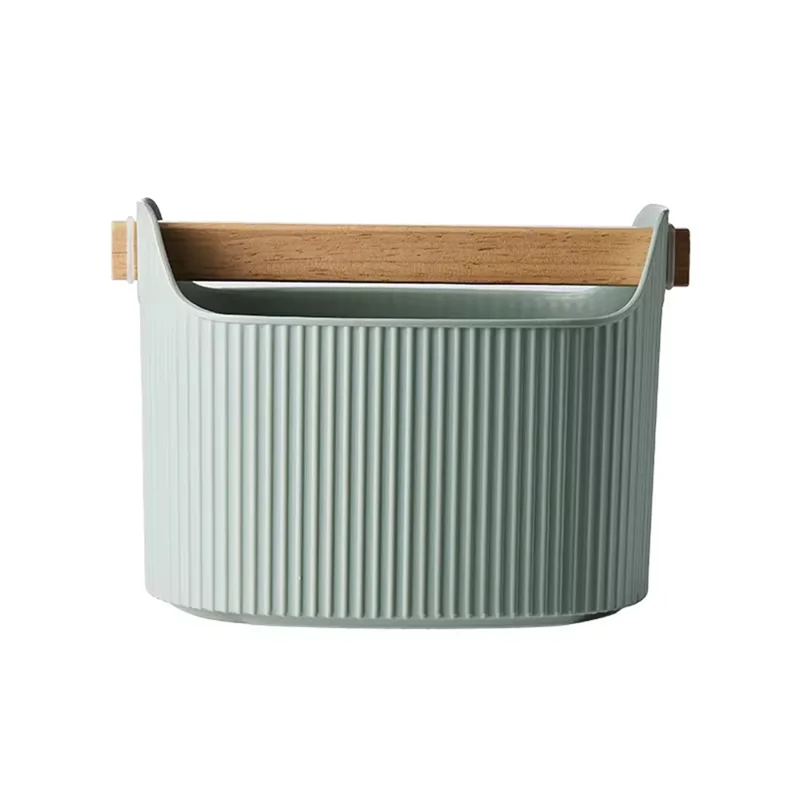 AT28-Coffee Knock Box Large Capacity Espresso Grounds Container Powder Beveled Residue Dump Bucket Maker Tools