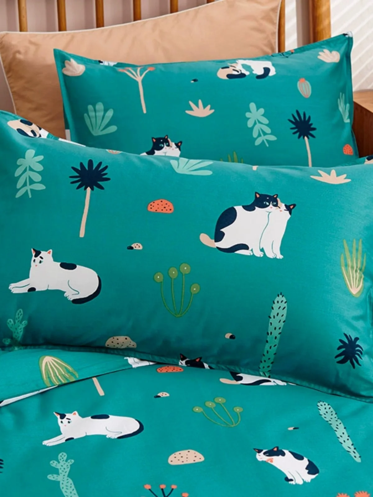 

New Chinese Sle Pure Cotton Student Dormi Bedding Set Refreing Design Duvet Cover eet And Pillowcase