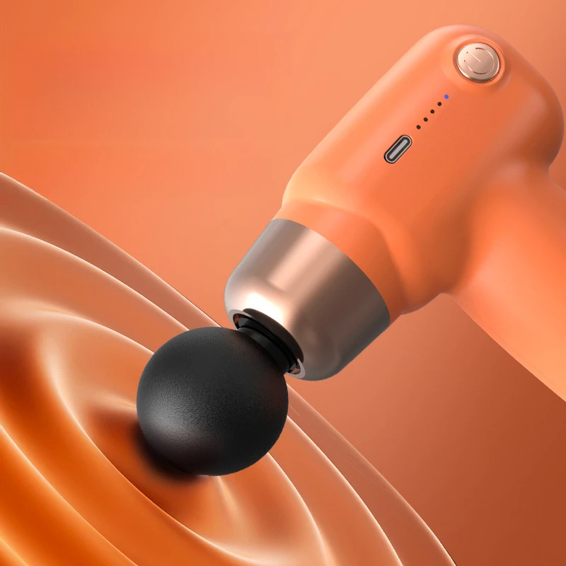 

Deluxe Massage Gun with long lasting battery life Adjustable speed quiet deep tissue massager for recovery and muscle relaxation