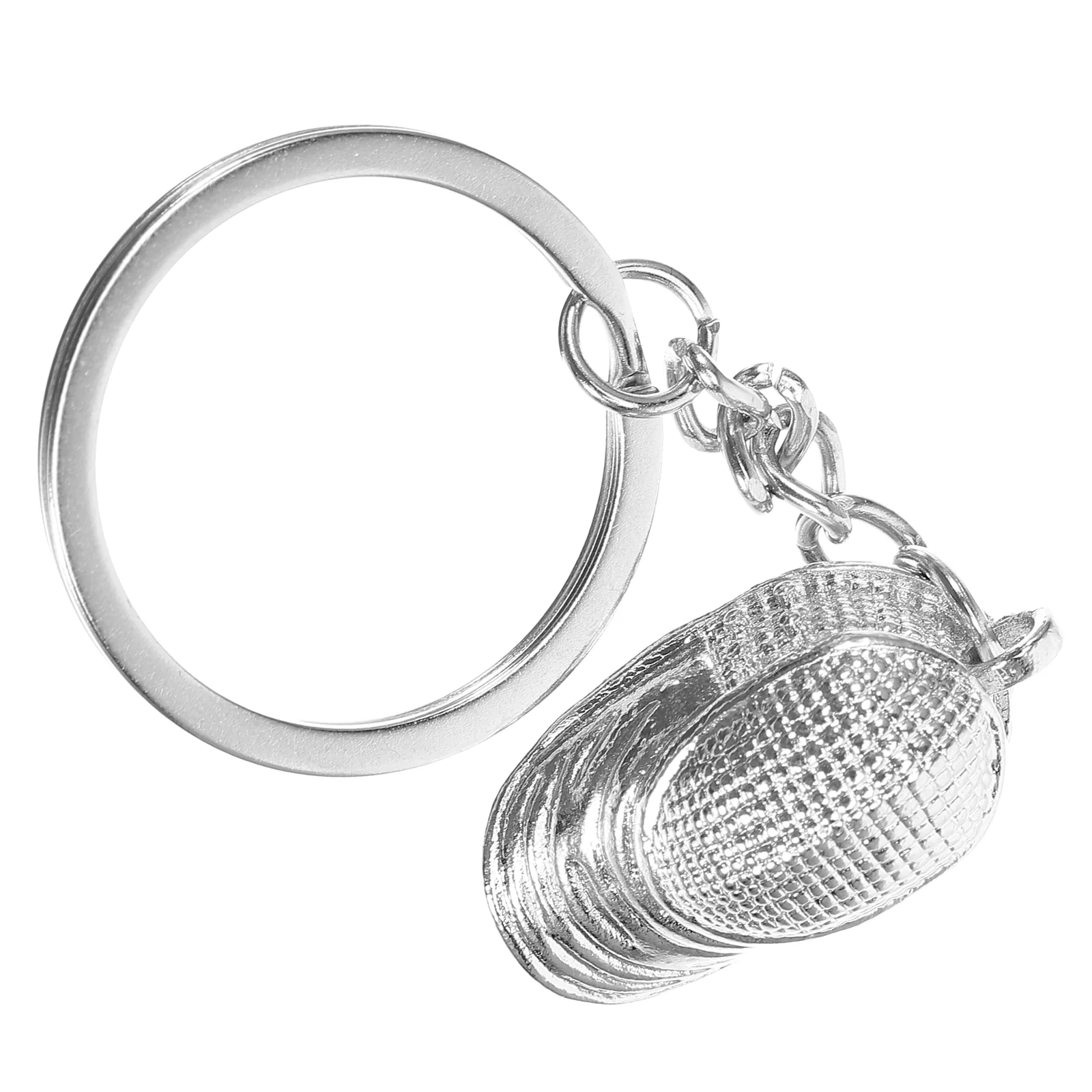 

Binder Fencing Keychain Keychains Souvenir for Portable Accessories Sports Silver Travel