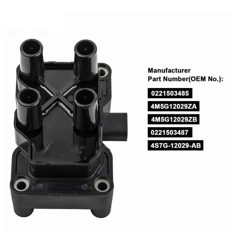 0221503485 30731419 Ignition Coil For Ford C Max Fiesta Focus Fusion Grand Mondeo Volvo C30 S40 For Mazda 4M5G12029ZA Component