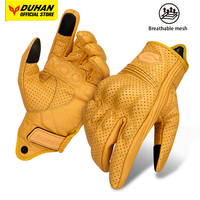 Breathable Mesh Motorcycle Gloves Summer Moto Riding Gloves Anti Fall Wear Resistant Motorbike Touch Screen Gloves