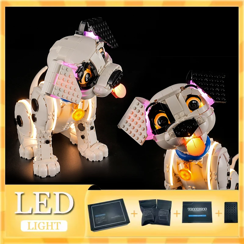 

Комплект светодиодных фонарей «сделай сам» для LEGO 43269 101, далматинец (только светодиодный светильник, без модели блоков)