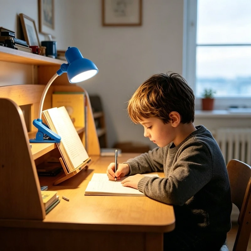 

Креативный ночник-закладка для студентов, портативная мини-светодиодная лампа для чтения, прикроватный светильник для путешествий и учебы, светильник-прищепка для книг