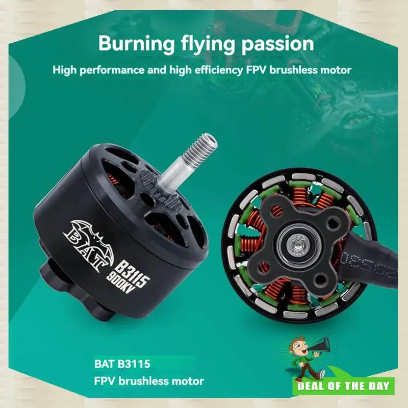 

24-Hour Delivery 4X SURPASS HOBBY Surpasshobby BAT 3115 Brushless Motor 900KV Drone Motor For FPV Racing Drone Parts DIY Accesso
