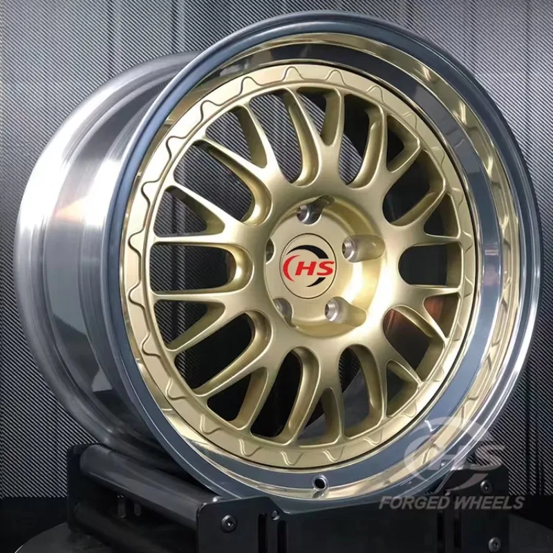 

Кованые диски 5x112 5x120 5x130, 18 19 20 дюймов, 2/3-составные, с полированной кромкой, для BMW M2 F80 F90 E46 E92 M3 M4, Toyota Supra, 911