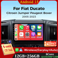 Android 15 Car Radio For Fiat Ducato 2005-2023 Citroen Jumper Peugeot Boxer 2011-2015 Auto Carplay 2 din Autoradio Multimedia 4G