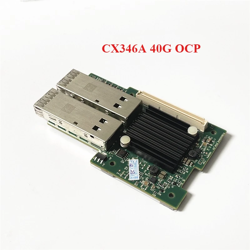 

CX346A 40G OCP 2-портовая оптоволоконная сетевая карта, подходящая для интернет-кафе-сервера IDC для сборки сети