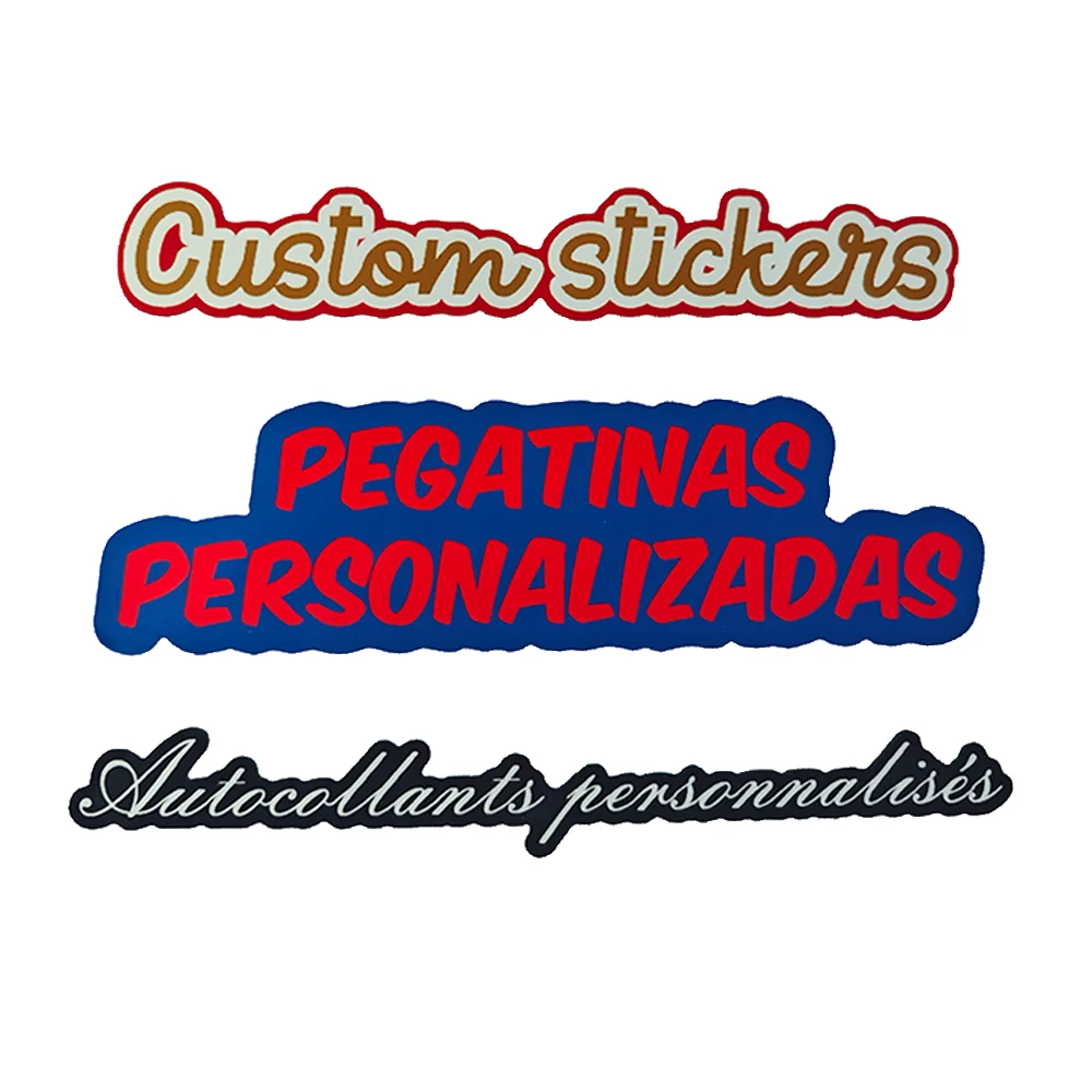 

Die-cut Custom LOGO Sticker Brand Wedding Iabel Birthdays Baptism Stickers Design Your Own Stickers Personalize Stickers