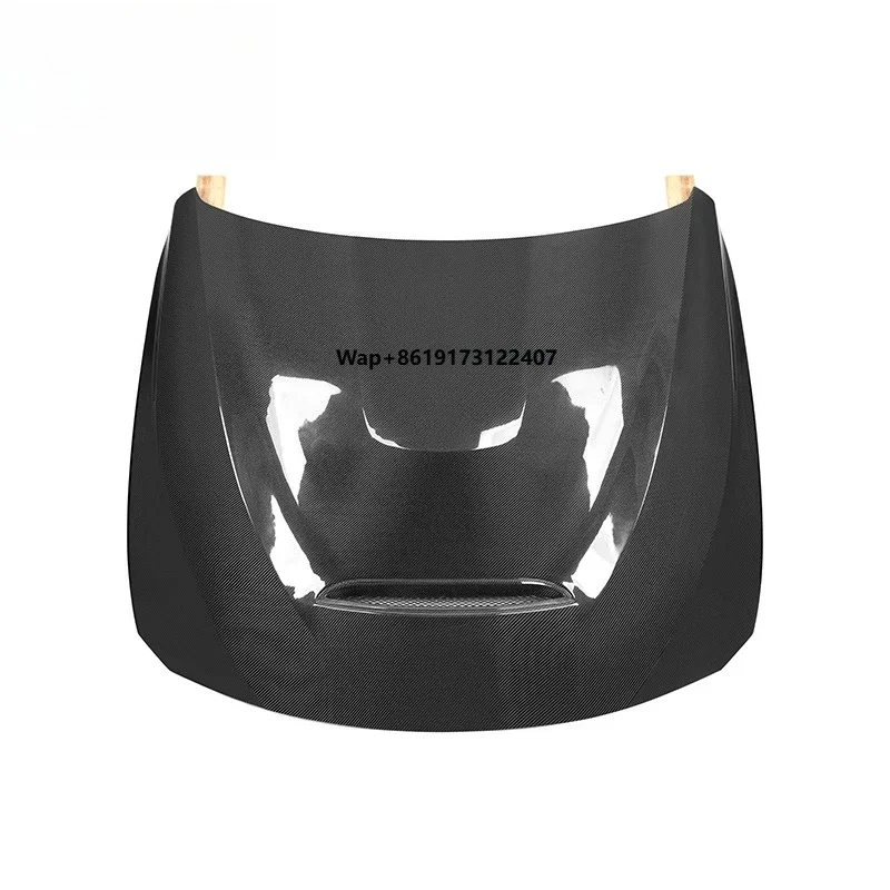 

New GTS Real Carbon Fiber Hood for M3 F80 M4 F82 F83 2013-2019 Screw-On Upgrade with Screws