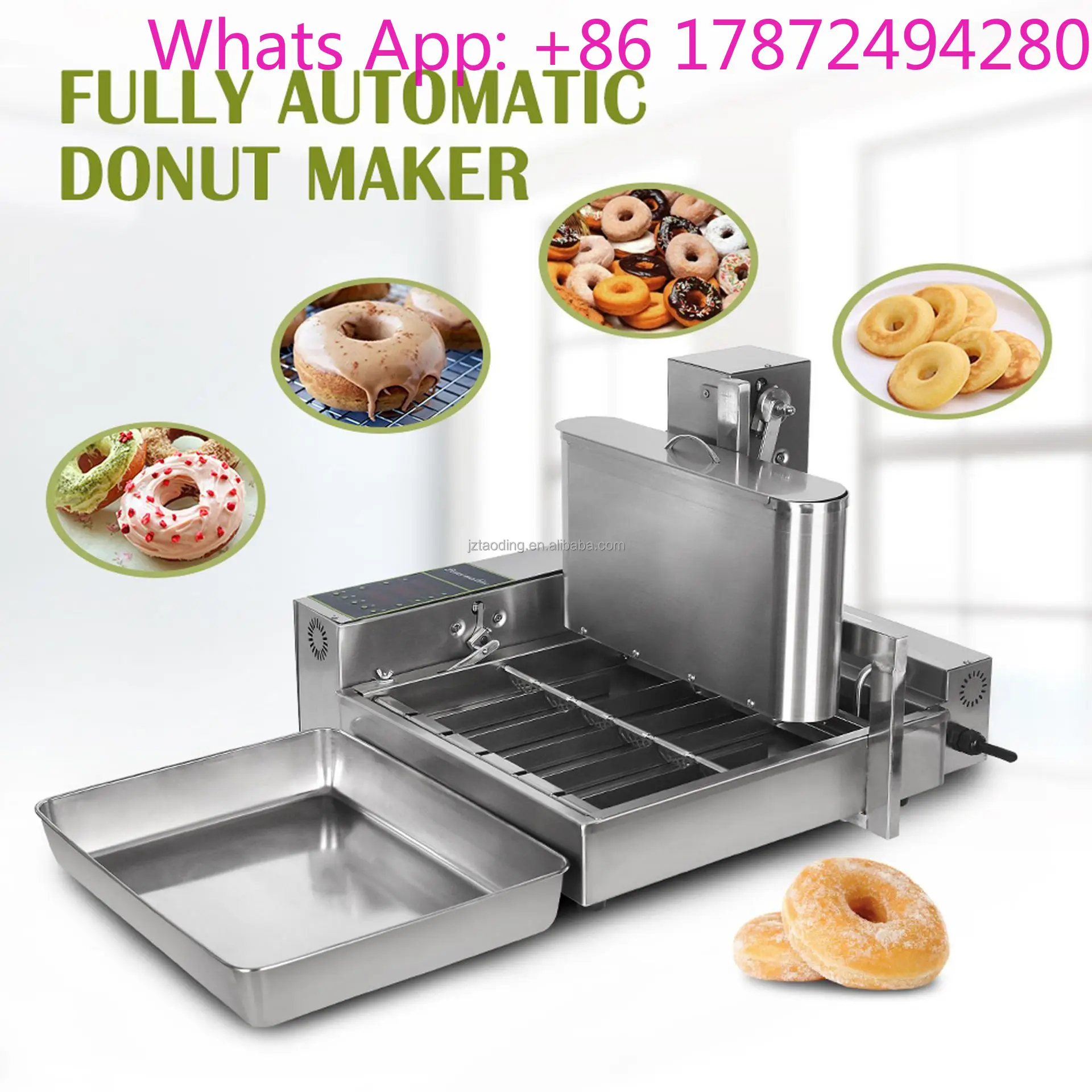 Low Price High Quality Automatic Mini Donut Machine for Home and Restaurant