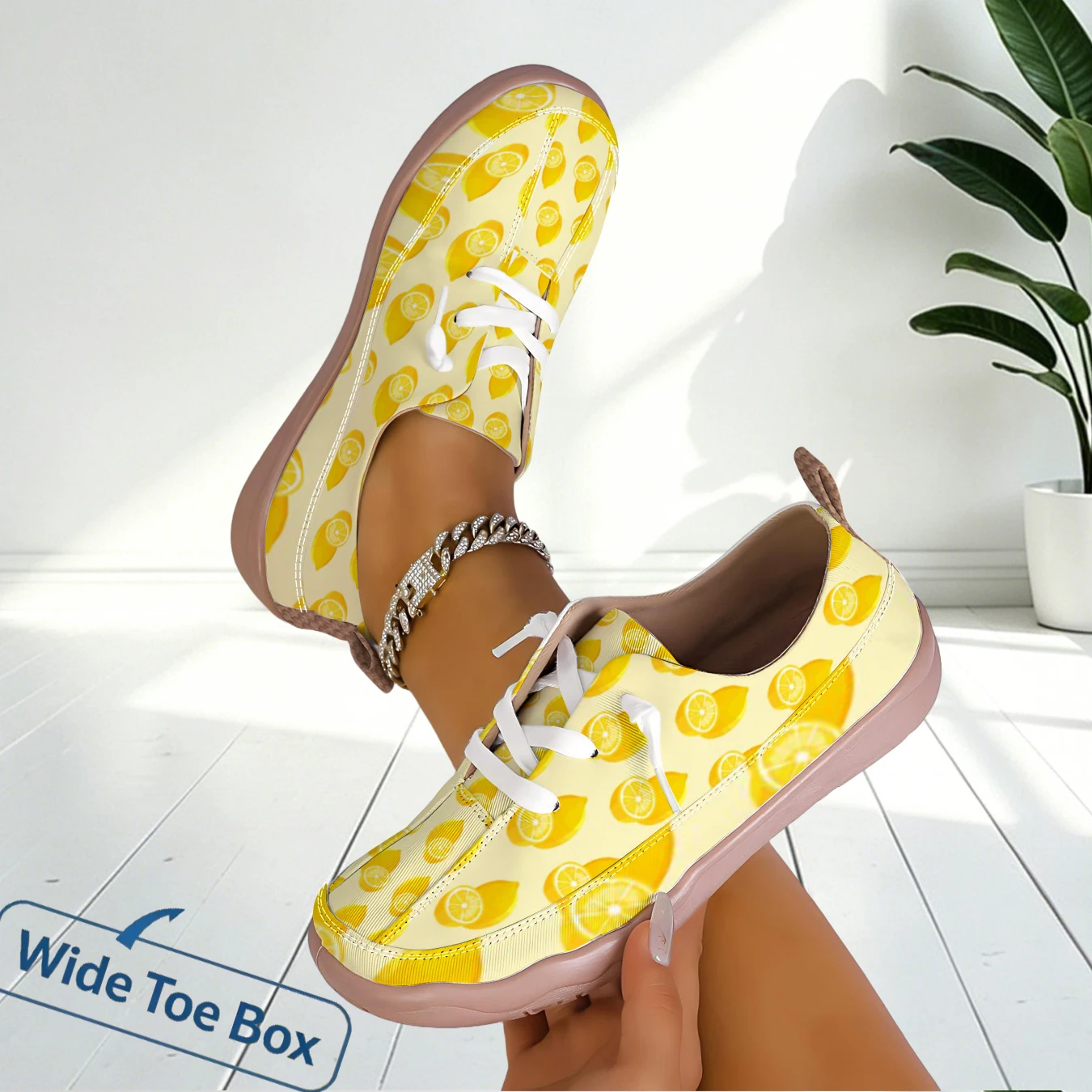 Outdoor Sports Shoes - Women Breathable Casual Sneakers Wide Toe