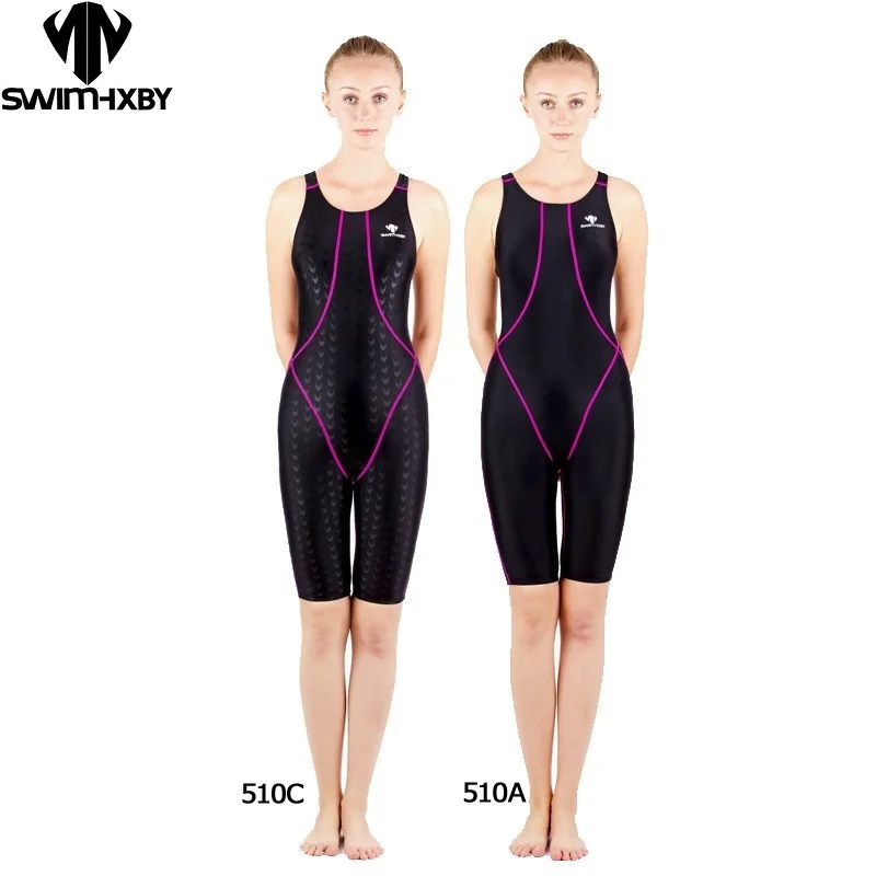 

HXBY Professional Swimwear Women One Piece Swimsuit For Girls Swim Wear Women's Swimsuits Competition Swimming Suit For Women