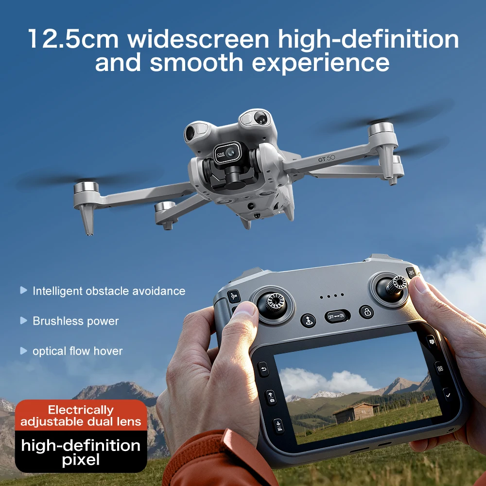 8K HD Camera Photography 5G WI - đánh giá và giá Drone Rc Gt50